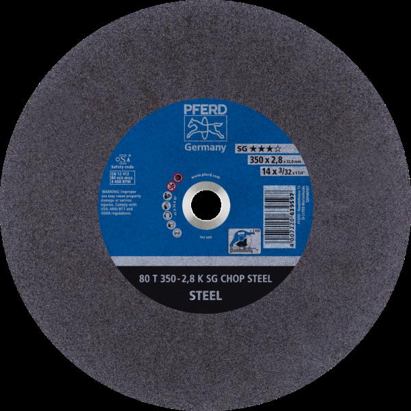 PFERD CHOPSAW dischi da taglio uso stazionario 80 T 350-2,8 K SG CHOP STEEL/32,0