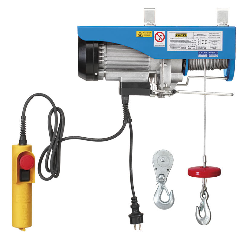 Fervi Paranco elettrico - 0600