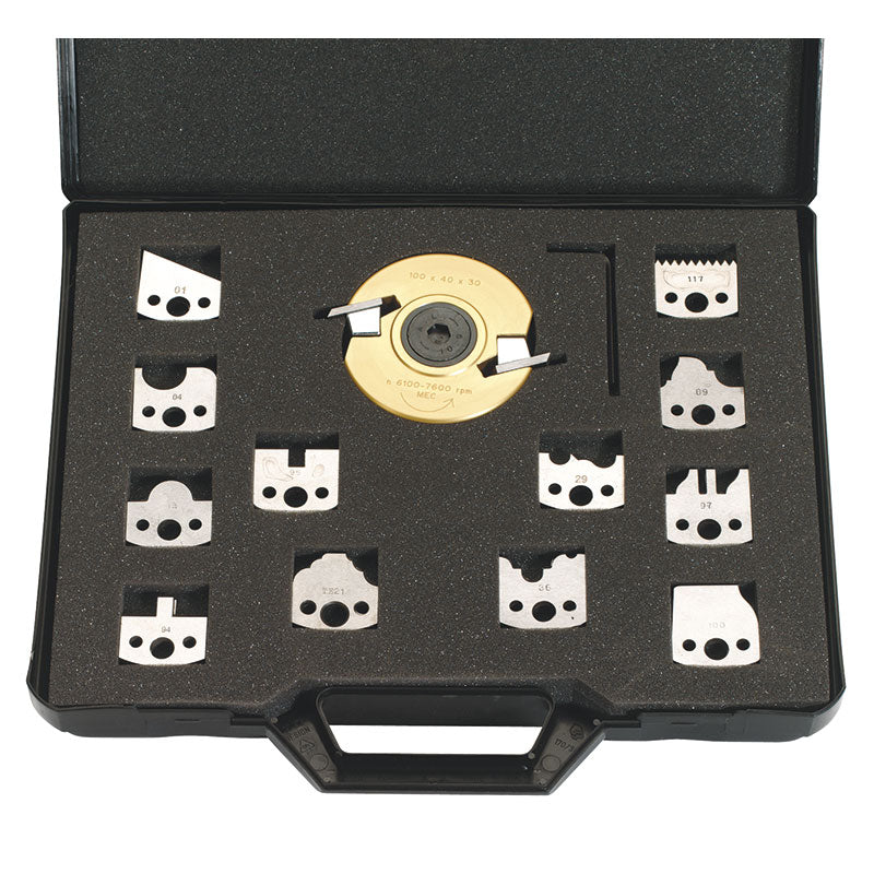 Fervi Set a fresare per toupie - 0718