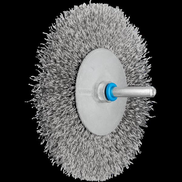 PFERD Spazzole a disco con gambo POS RBU 10010/6 INOX 0,30 (1)