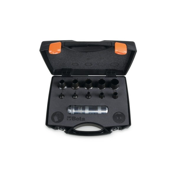 Beta Assortimento di 10 fustelle da 3 a 20 mm e 1 accessorio