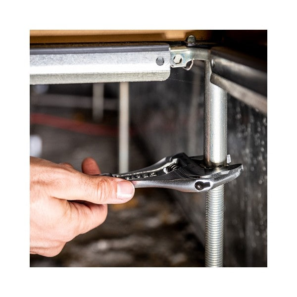 Beta Chiave regolabile a rullino cromata, modello corto con apertura maggiorata