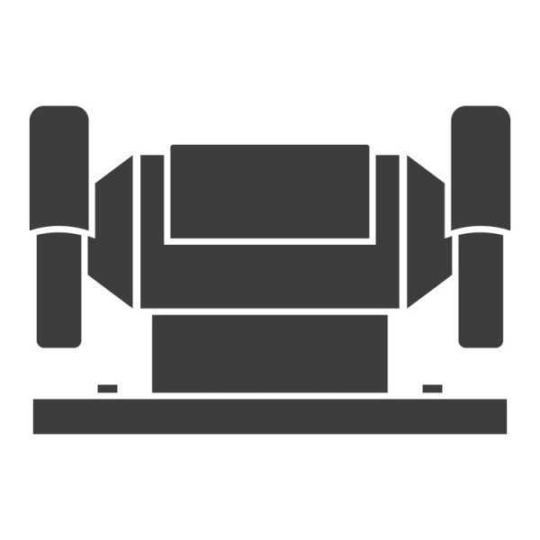 Beta Ruote in tessuto non tessuto abrasivo con foro, tessuto in fibre sintetiche al corindone