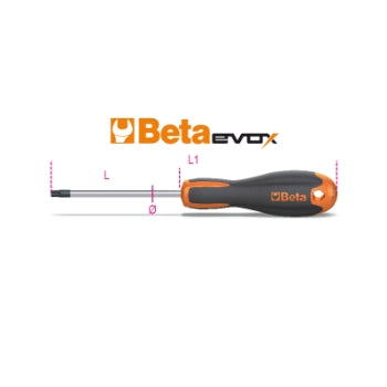 Chiavi maschio con impugnatura Evox, per viti con impronta Tamper Resistant Torx® cromate, punte nere