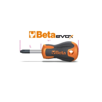 Giravite Evox per viti con impronta a croce Pozidriv®-Supadriv® tipo cortissimo