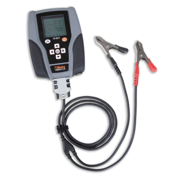 Beta Tester digitale per batteria 12V e analizzatore sistema di avviamento e ricarica 12-24V