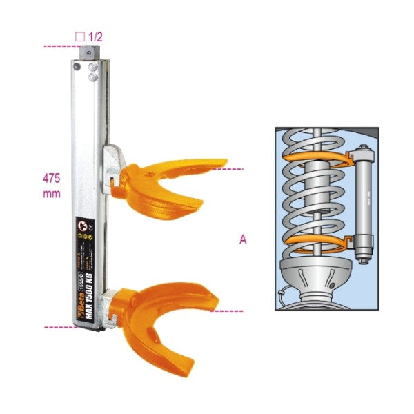 Beta Pressore per molle ammortizzatori MacPherson ed equivalenti