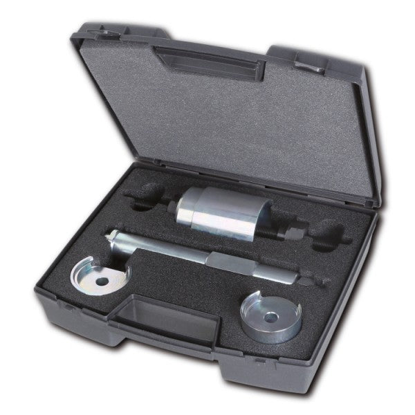 Beta Assortimento di utensili per l'estrazione e l'introduzione dei silent block di Fiat Panda 4x4, Panda Metano e Cross, Fiat 500, Ford Ka e Opel Adam