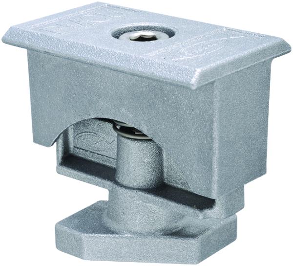 FISCHER Morsetto centrale universale PMCU BL nero (10 Pz.)