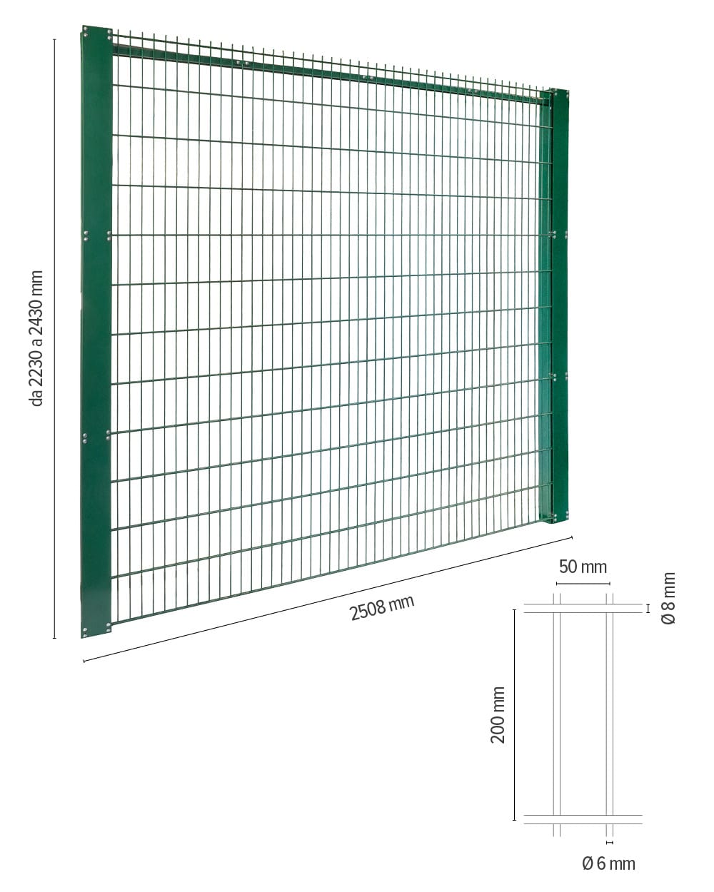 RECINTHA STADIUM - Recinzione per l'ambito sportivo - Olivieri Ferramenta srl
