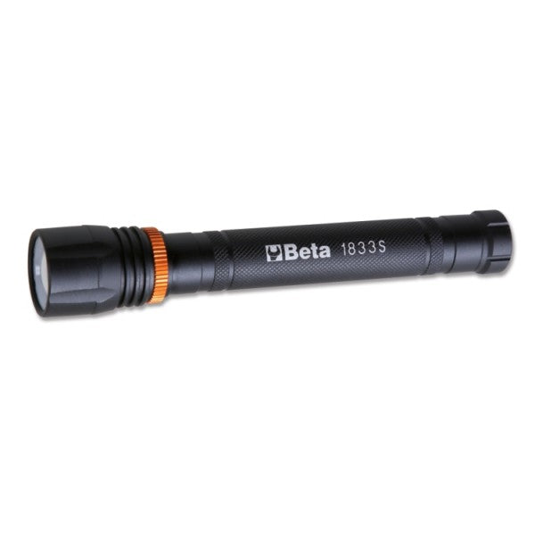 Beta Torcia LED ad alta luminosità in robusto alluminio anodizzato, fino a 500 Lumen