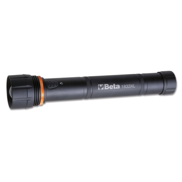 Beta Torcia LED ad alta luminosità in robusto alluminio anodizzato, fino a 1500 Lumen