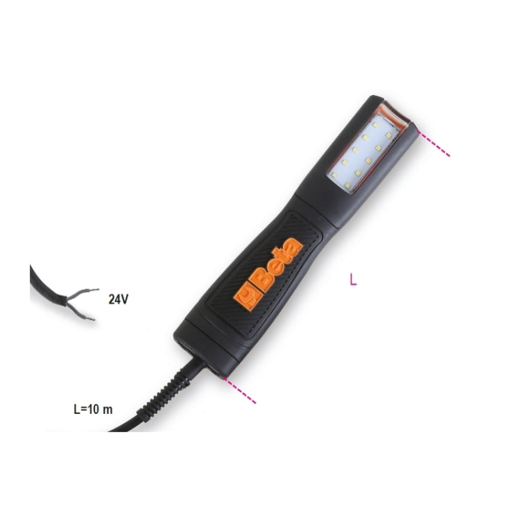 Beta Lampada con LED ad altissima luminosità, 12-24 V AC/DC