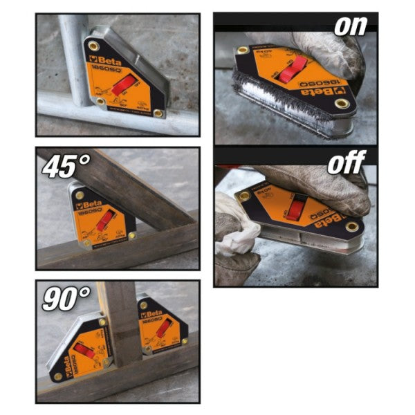 Beta Squadra magnetica 45°/90°