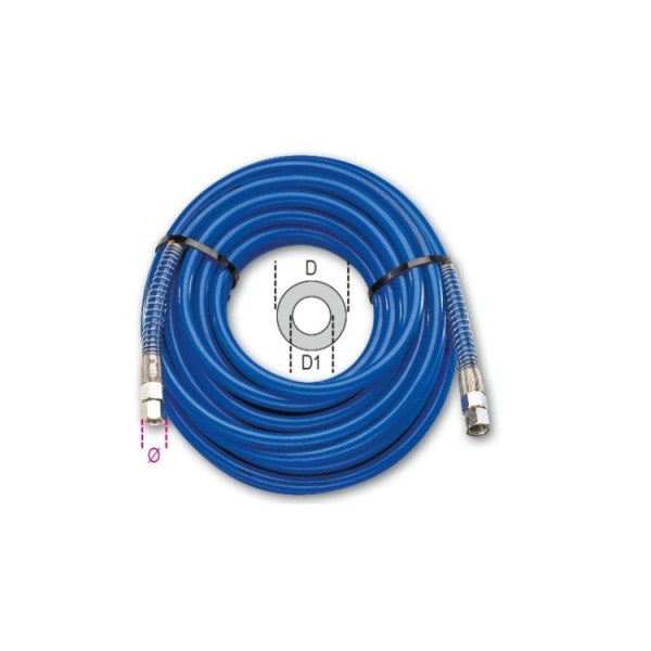 Beta Tubo in poliuretano retinato 95 Shore lunghezza 12 m