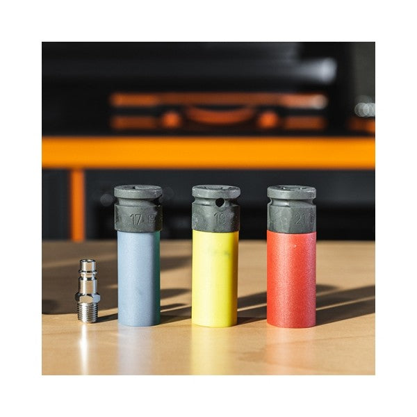 Beta Avvitatore reversibile in materiale composito fornito con 3 bussole Macchina