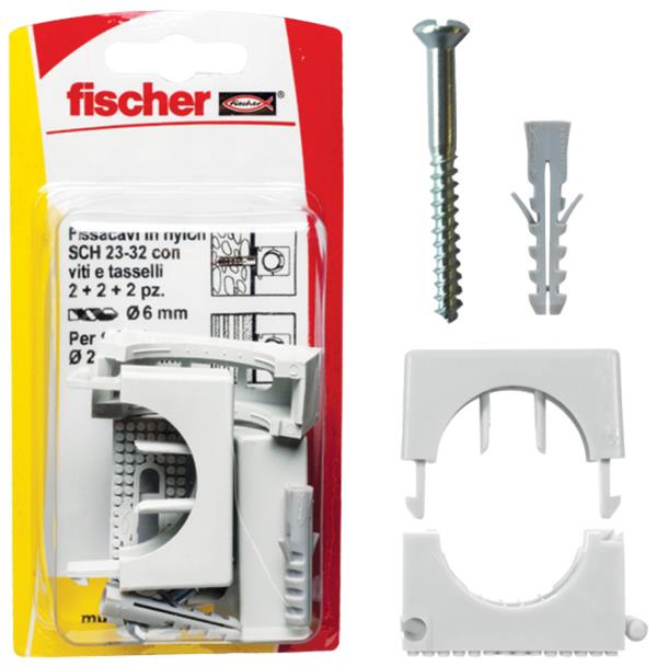 FISCHER Fissacavo con tasselli SCH 16-23 K (1 Pz.)
