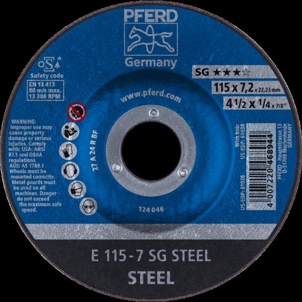 PFERD Dischi da sbavo E 115-7 SG STEEL