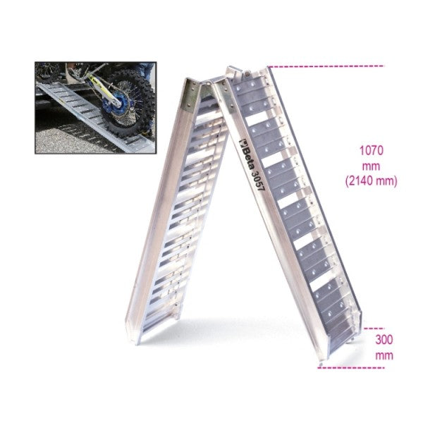 Beta Rampa in alluminio per carico/scarico moto