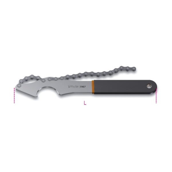 Beta Chiave frusta smonta-pignoni