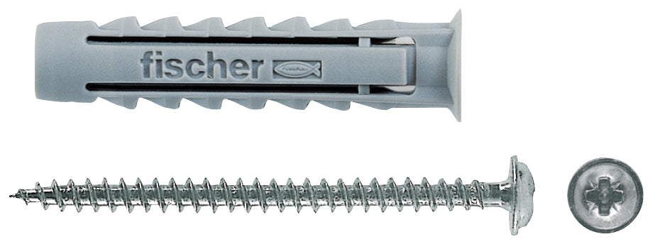 FISCHER Tasselli SX 8 SP con vite testa cilindrica (50 Pz.)