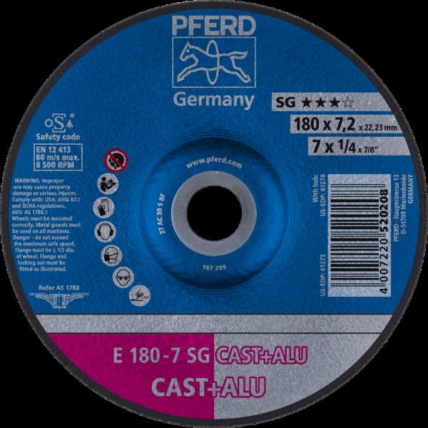 PFERD Dischi da sbavo E 180-7 SG CAST+ALU