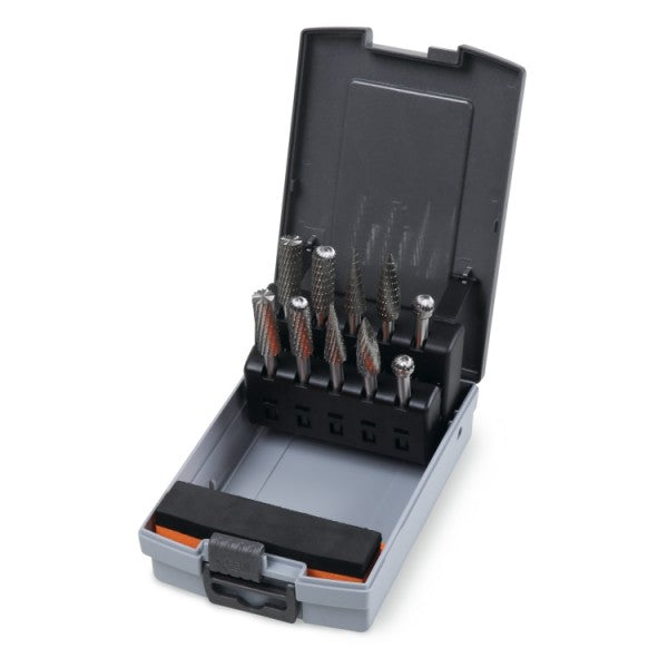 Beta Serie di 10 frese rotative in HSS codolo da 6 mm
