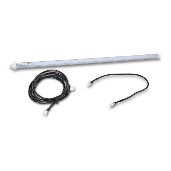 Beta Profilo in alluminio con strip LED ed interruttore SOFT TOUCH per arredo officina RSC50