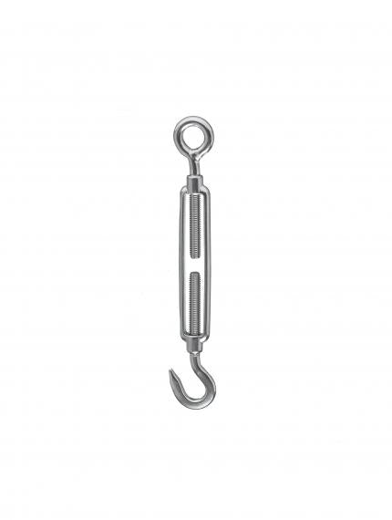 CARCANO A509 Tenditore occhio e gancio in acciaio inox