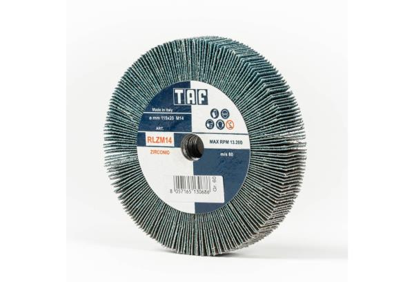 RLZM14 Ruote allo zirconio Serie INOX ⌀ mm 125