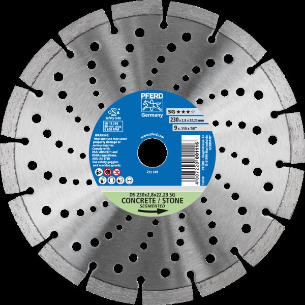 PFERD Utensili diam. per industria edilizia DS 230 x 2,8 x 22,23 SG