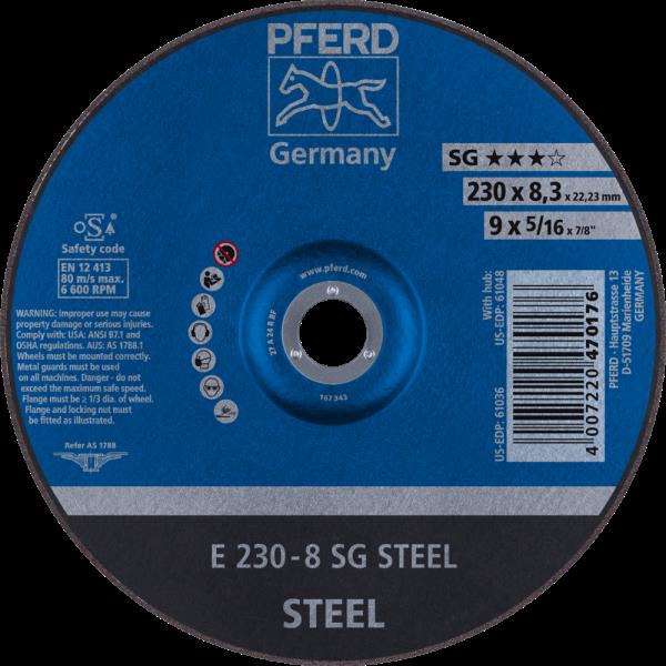 PFERD Dischi da sbavo E 230-8 SG STEEL