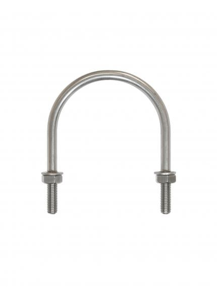 CARCANO A577 Collare per tubi con 2 dadi e 2 rosette uni en 10088-3