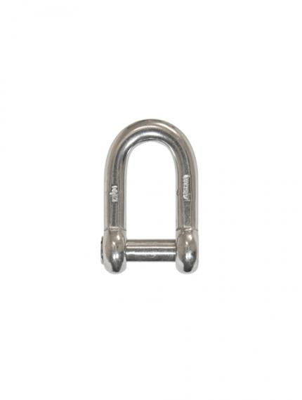 CARCANO A591 Grillo diritto in acciaio inox con perno taglio cacciavite