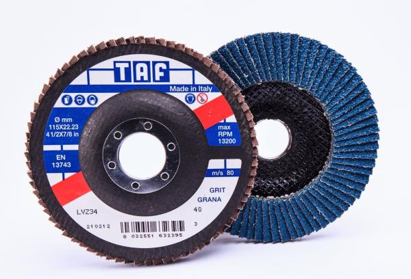 Dischi zirconio inclinati Linea LV ⌀ mm 125