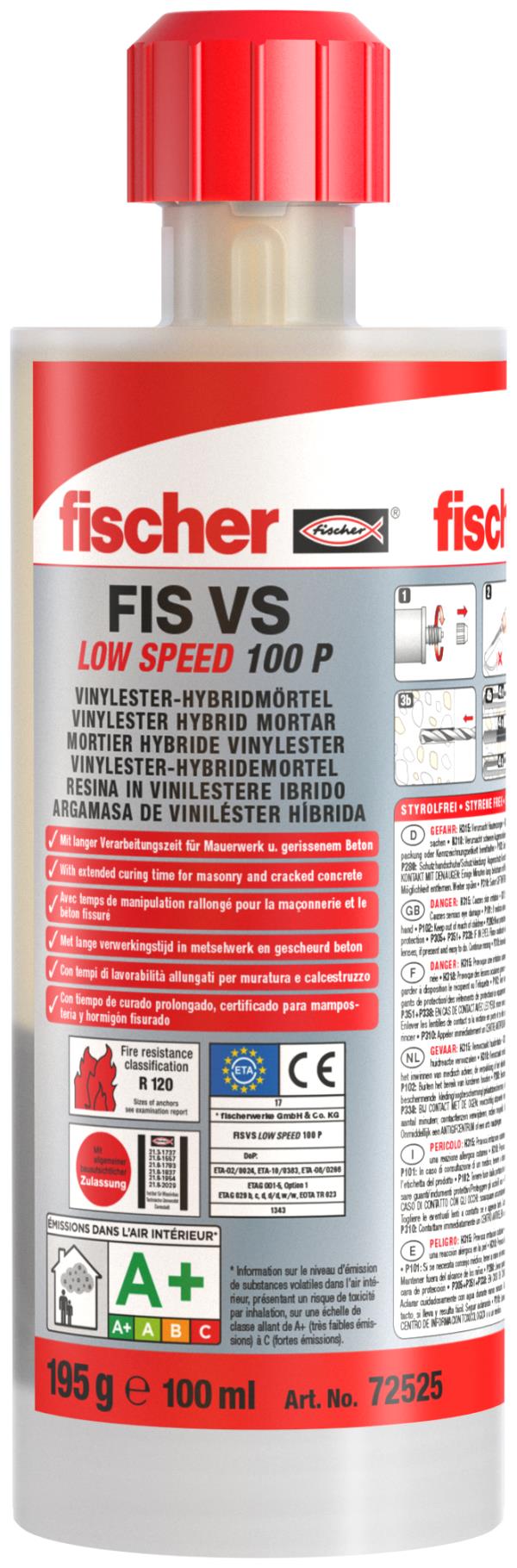 FISCHER Ancorante chimico FIS V 410 C resina Full-Hybrid (1 Pz.)
