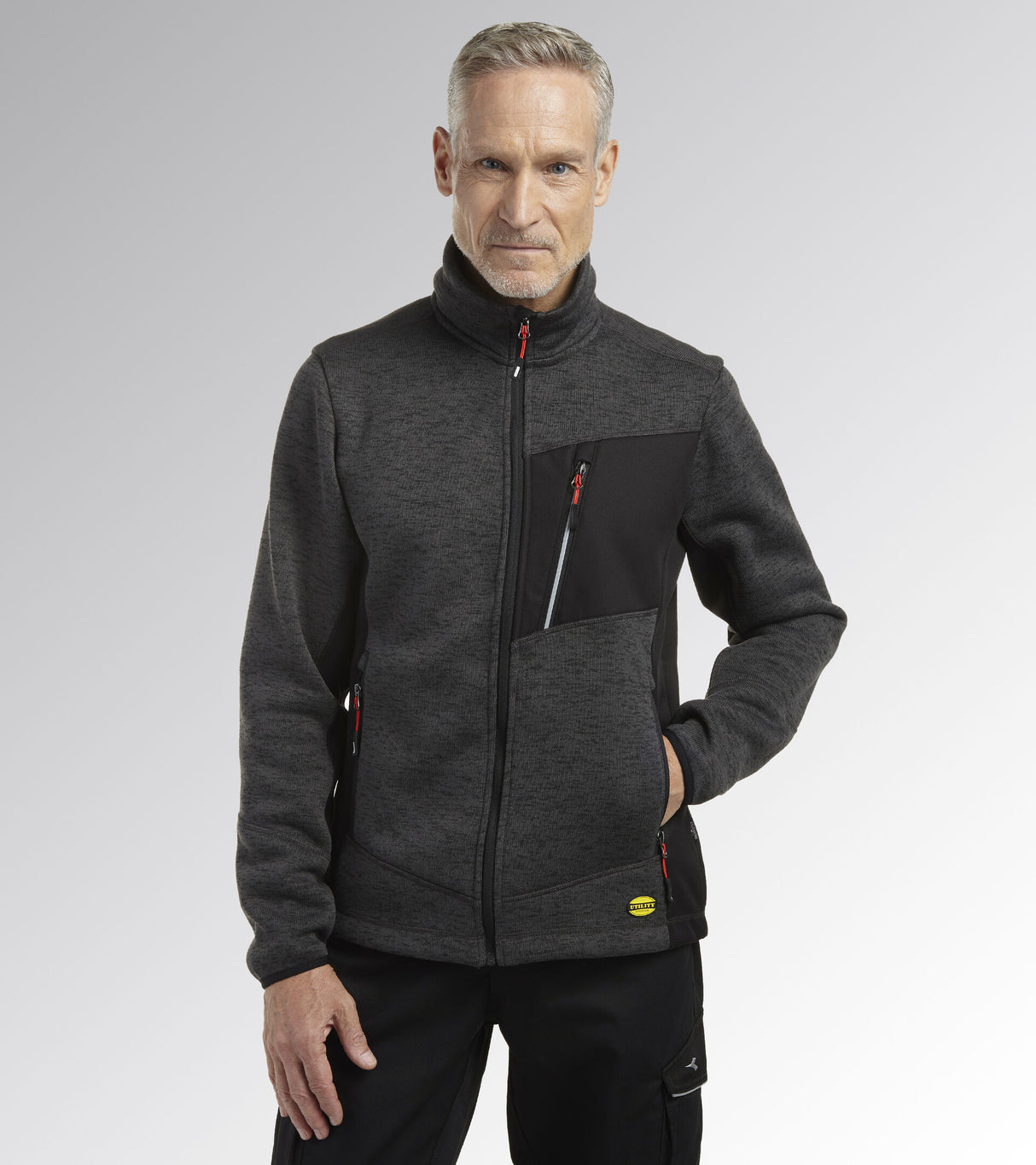 Diadora Utility KNITTED JACKET CHICAGO - Felpa da lavoro