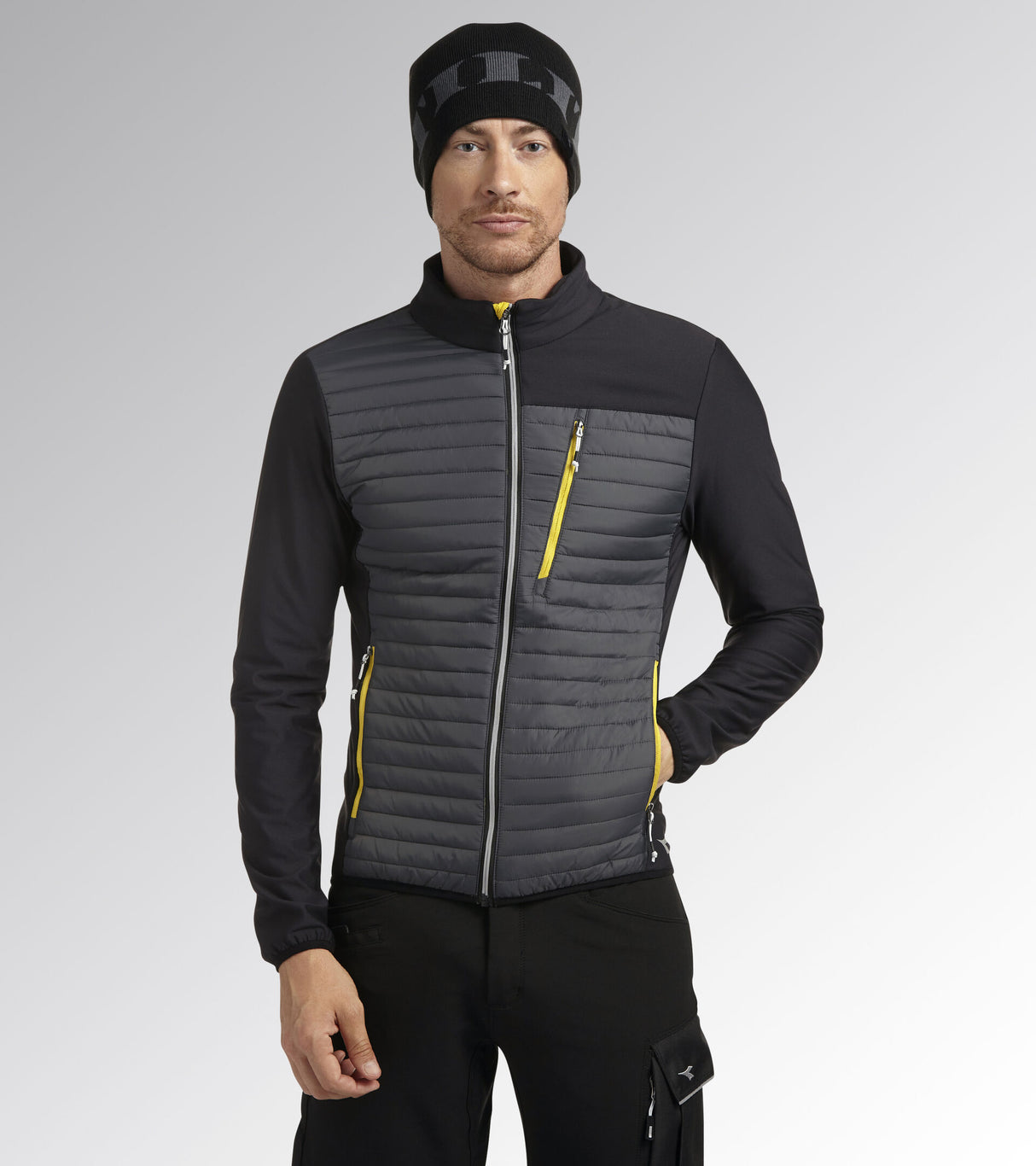 Diadora Utility HYBRID SWEAT-JACKET COLOR BLOCK - Giacca da lavoro