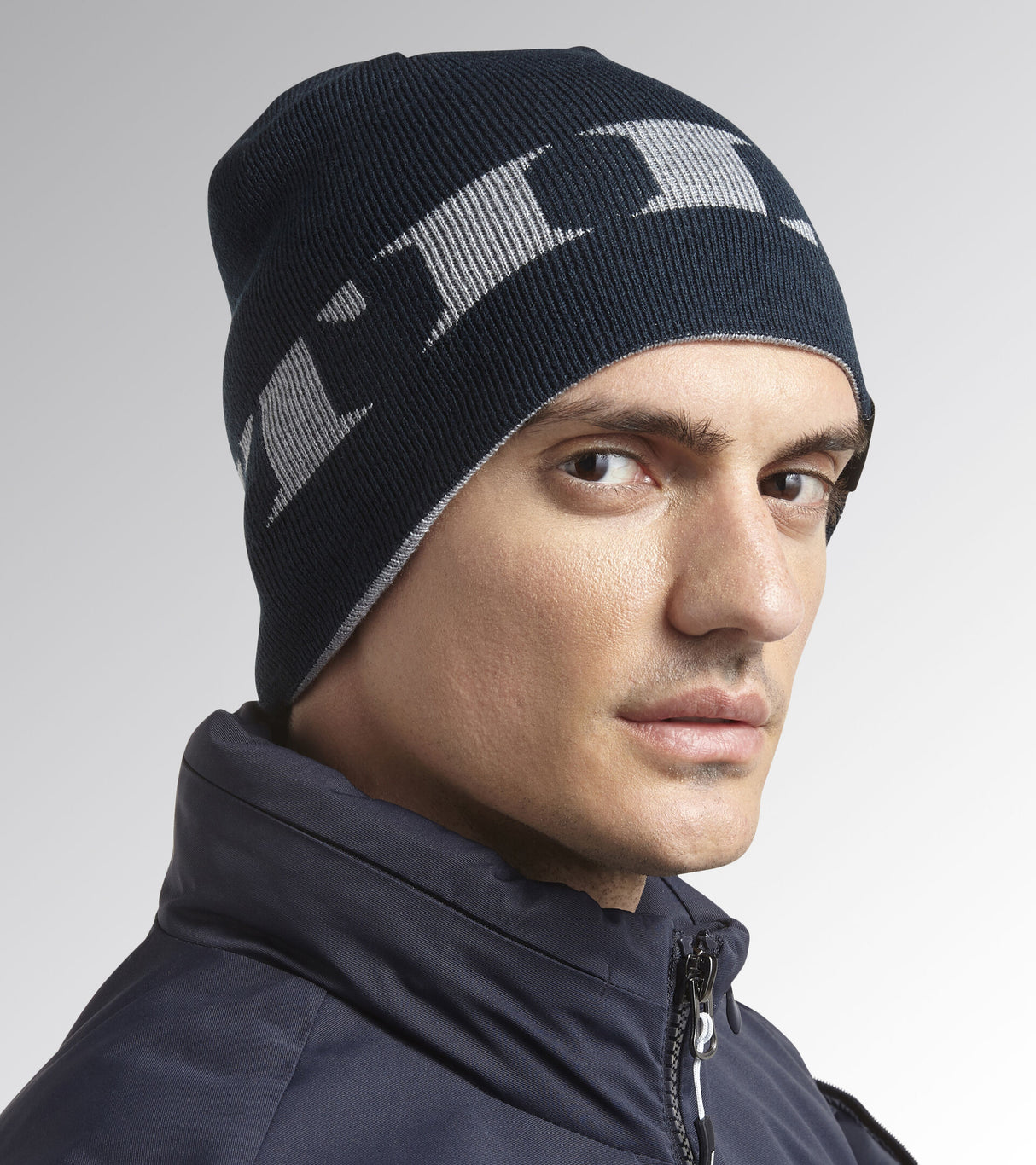 Diadora Utility WOOL CAP GRAPHIC - Berretto reversibile