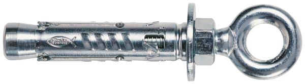 FISCHER Tasselli in acciaio TA M 12 O con occhiolo (15 Pz.)