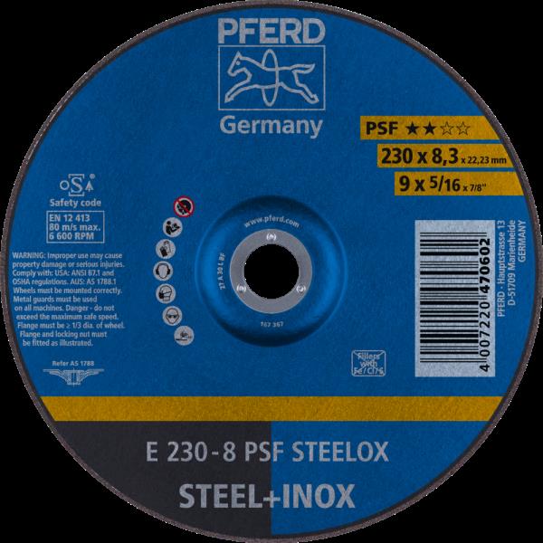 PFERD Dischi da sbavo E 230-8 PSF STEELOX
