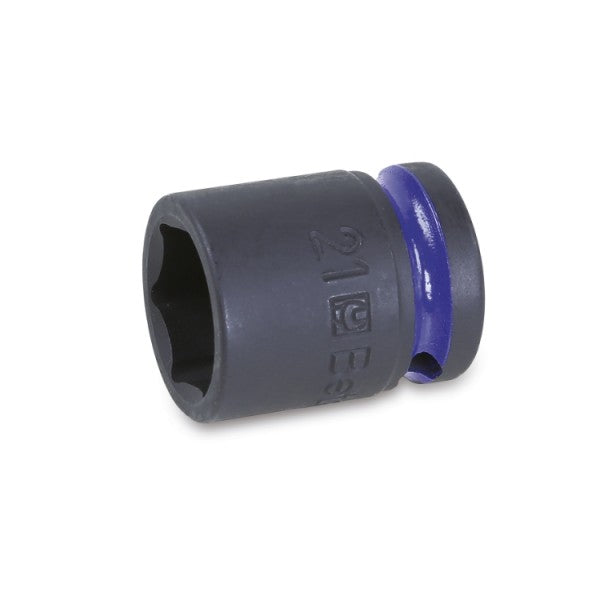 Beta Chiavi a bussola con attacco quadro femmina 1/2" colorate bocca esagonale serie normale, fosfatate