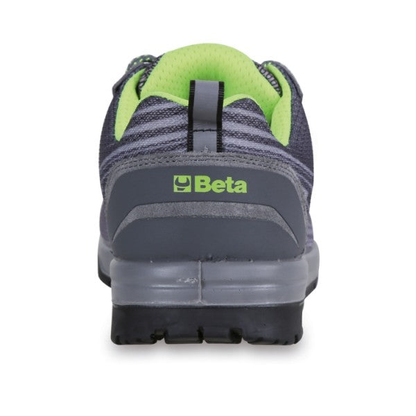 Beta Scarpe Active in mesh ad alta traspirazione e pelle scamosciata con supporto di stabilità al tallone.