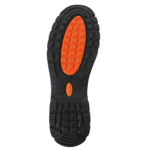 Beta Scarpe alte in crosta nabukata idrorepellente con suola in gomma e anello in morbido PU