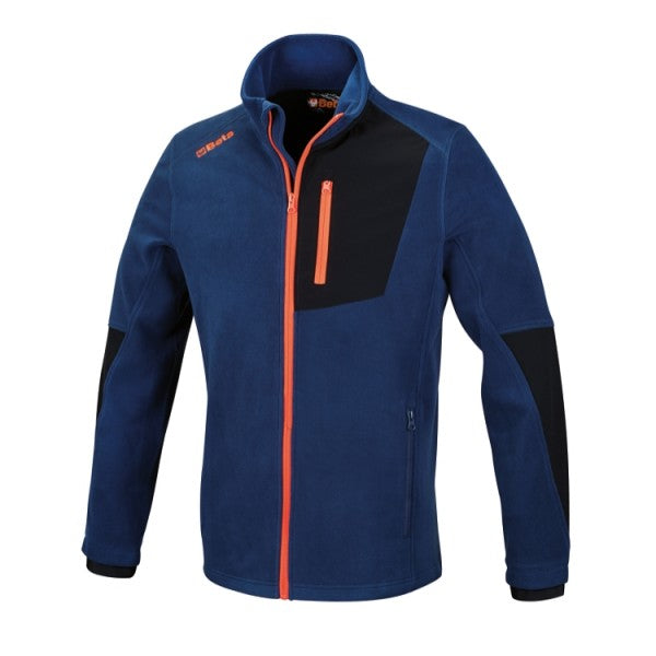 Beta Pile zip lunga elasticizzato