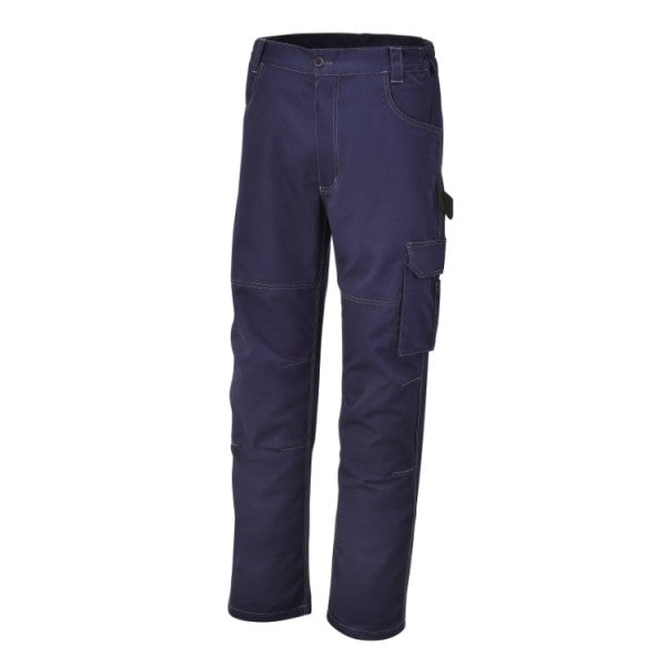Beta Pantaloni da lavoro in T/C twill 245 g, blu
