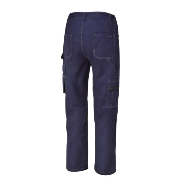 Beta Pantaloni da lavoro in T/C twill 245 g, blu