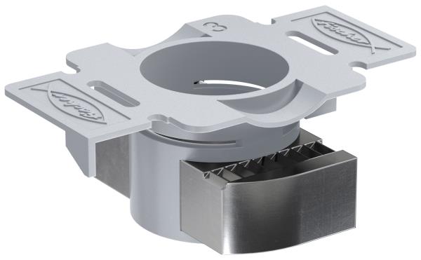 FISCHER Dado FCN CLIX M 10 A4 per profili FUS (25 Pz.)
