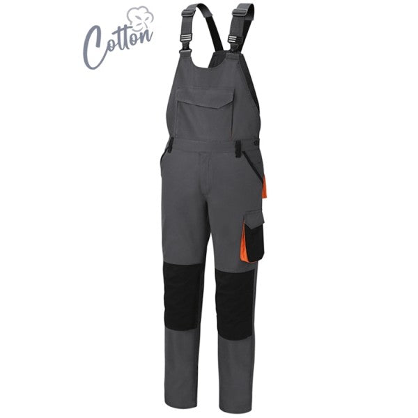 Beta Salopette da lavoro in 100% cotone elasticizzato, 220 g Slim Fit