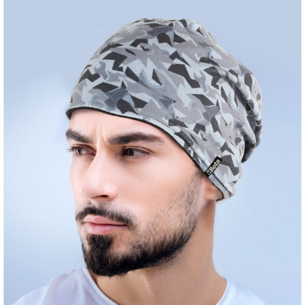 Beta Berretto invernale in pile, reversibile (double face)